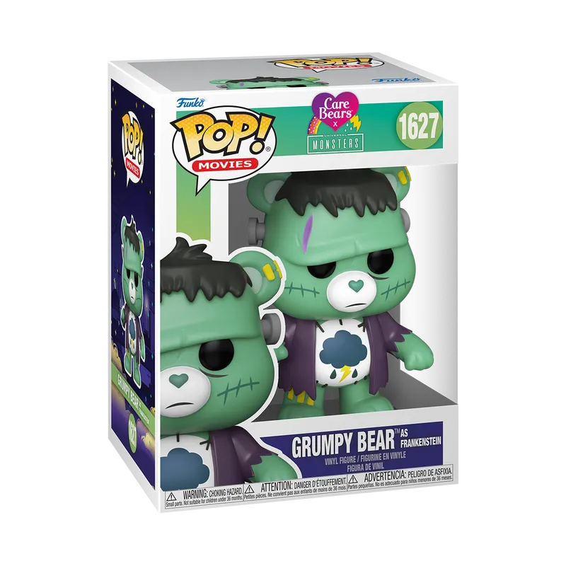 UM X Care Bears - POP Movies N° 1627 - Grumpy Bear Frankenstein